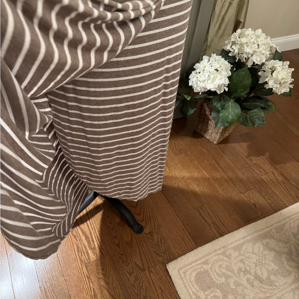 Max Studio Tan striped Maxi Skirt - Picture 4 of 8